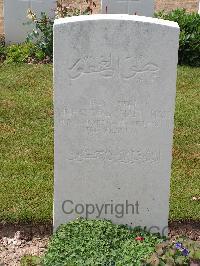 Templeux-Le-Guerard British Cemetery - Muhammad Shafi Khan, 